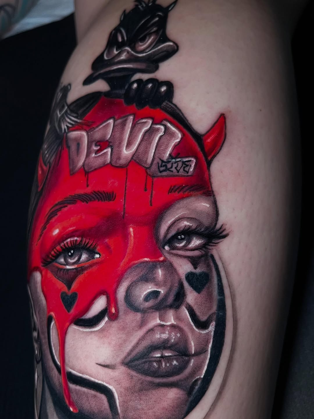 Tattoo by @art_gus_00 โ realism, black_and_grey