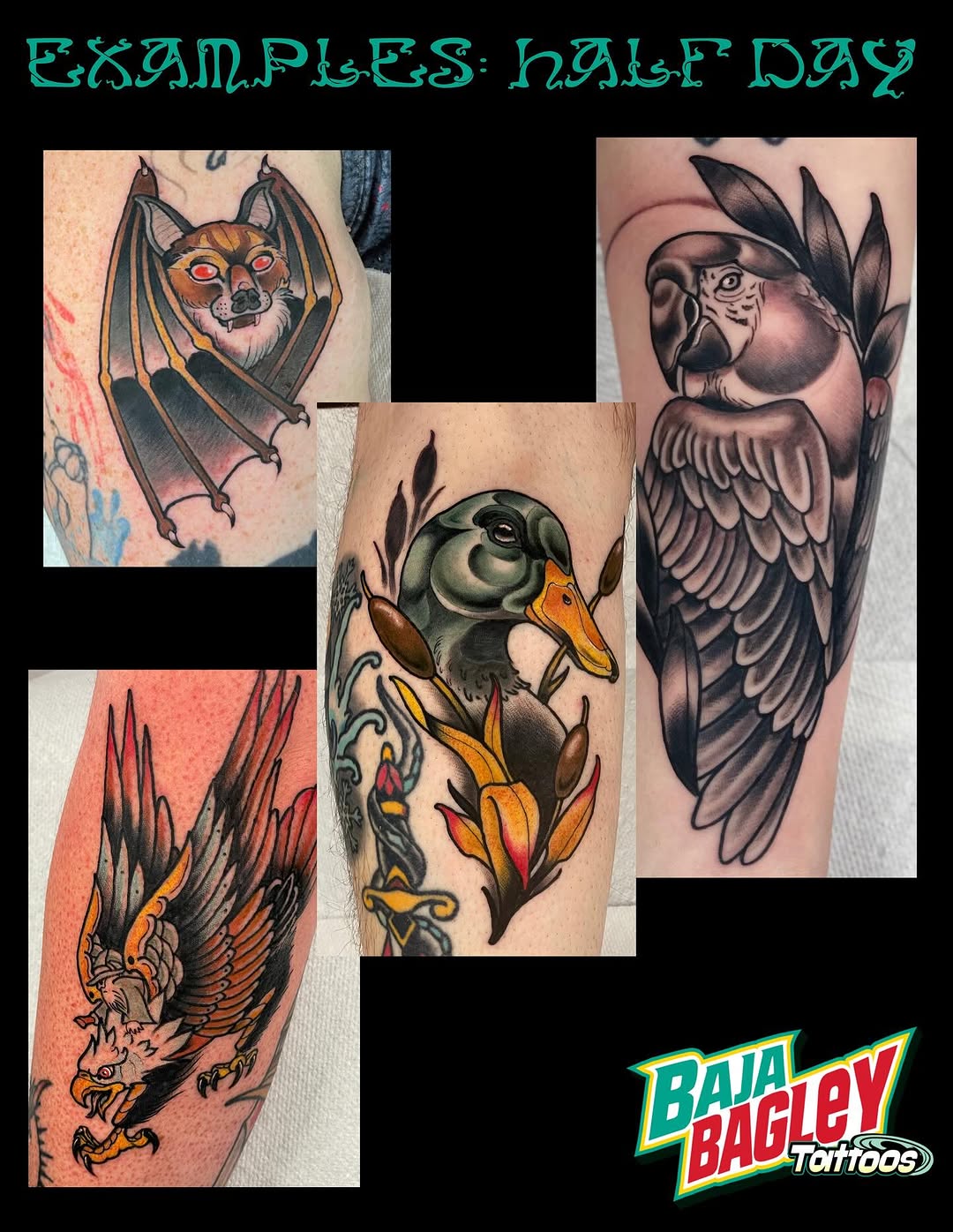 Tattoo by @bajabagleytattoos — american_traditional, realism