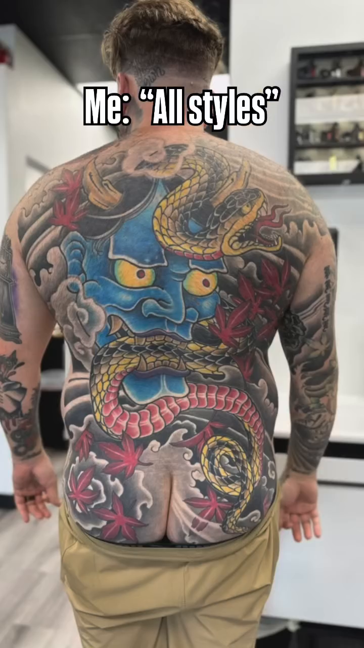 Tattoo by @tattoosbyevan — japanese_irezumi, realism
