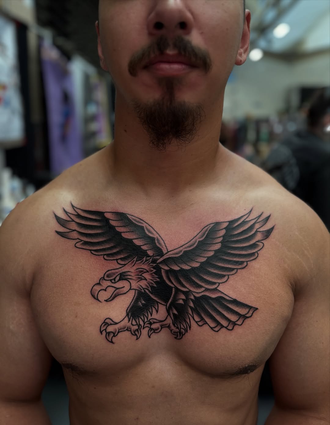 Tattoo by @preston.tattoos — american_traditional, black_and_grey