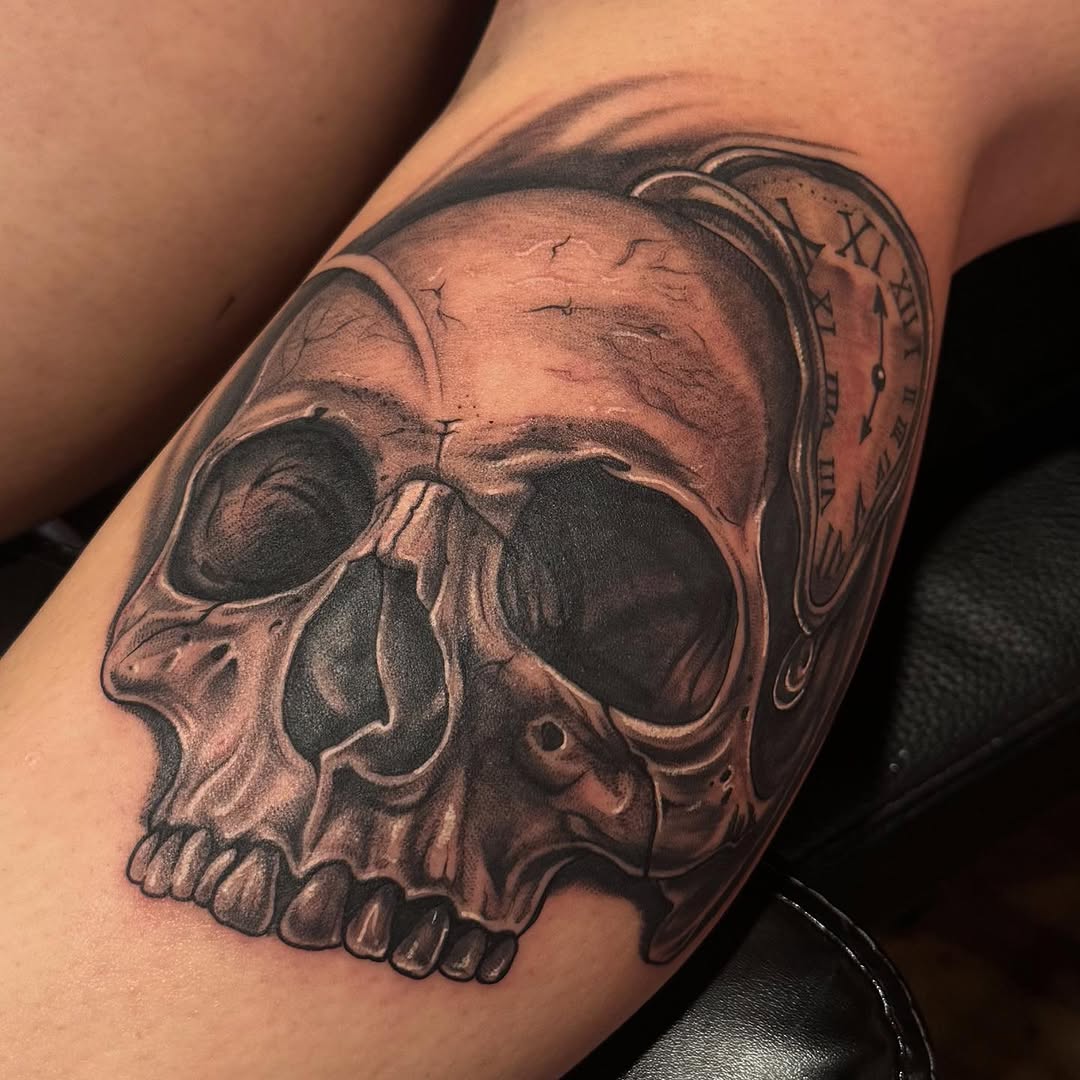 Tattoo by @inkbyj2 — realism, black_and_grey