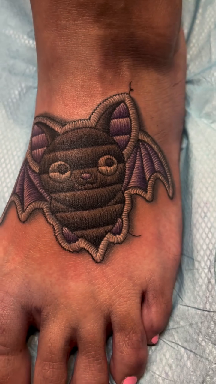 Tattoo by @chunky_tattooer — black_and_grey, illustrative