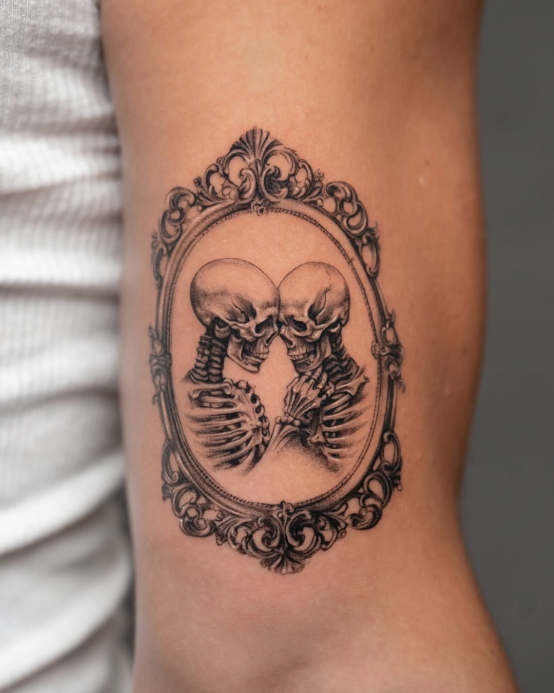 Tattoo by @valerytattoos — black_and_grey
