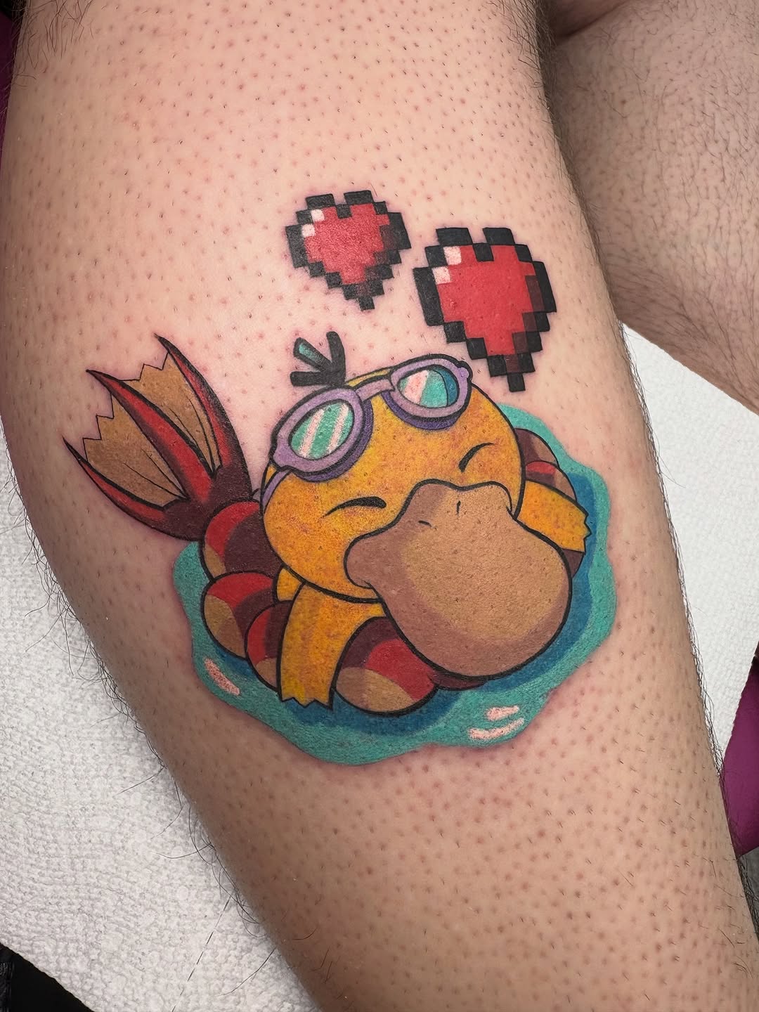 Tattoo by @ratgirltattoo โ new_school, anime