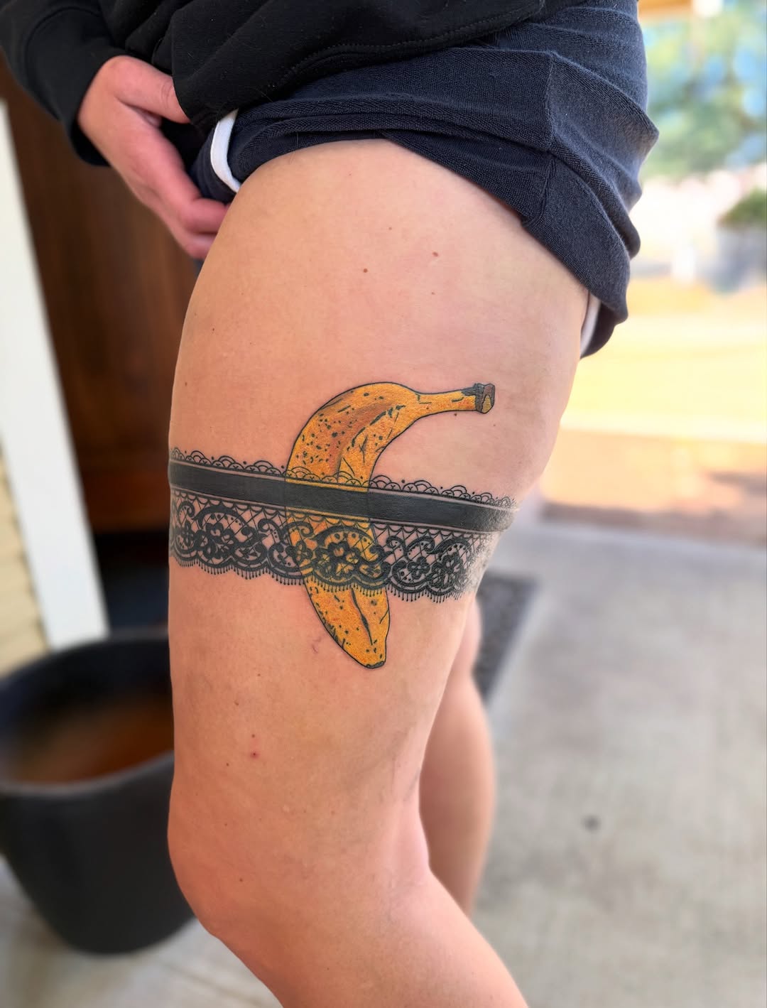 Tattoo by @jenpokes β blackwork