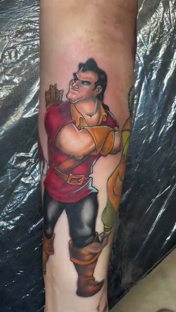 Tattoo by @needletherapytattooandpiercing — neo_traditional, anime