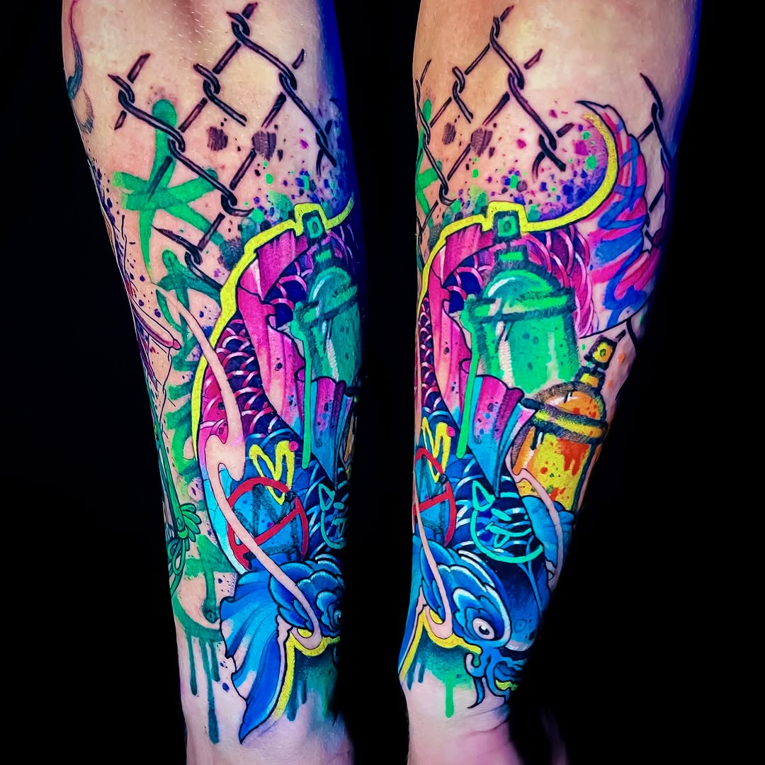 Tattoo by @kateperets_tattoo β new_school