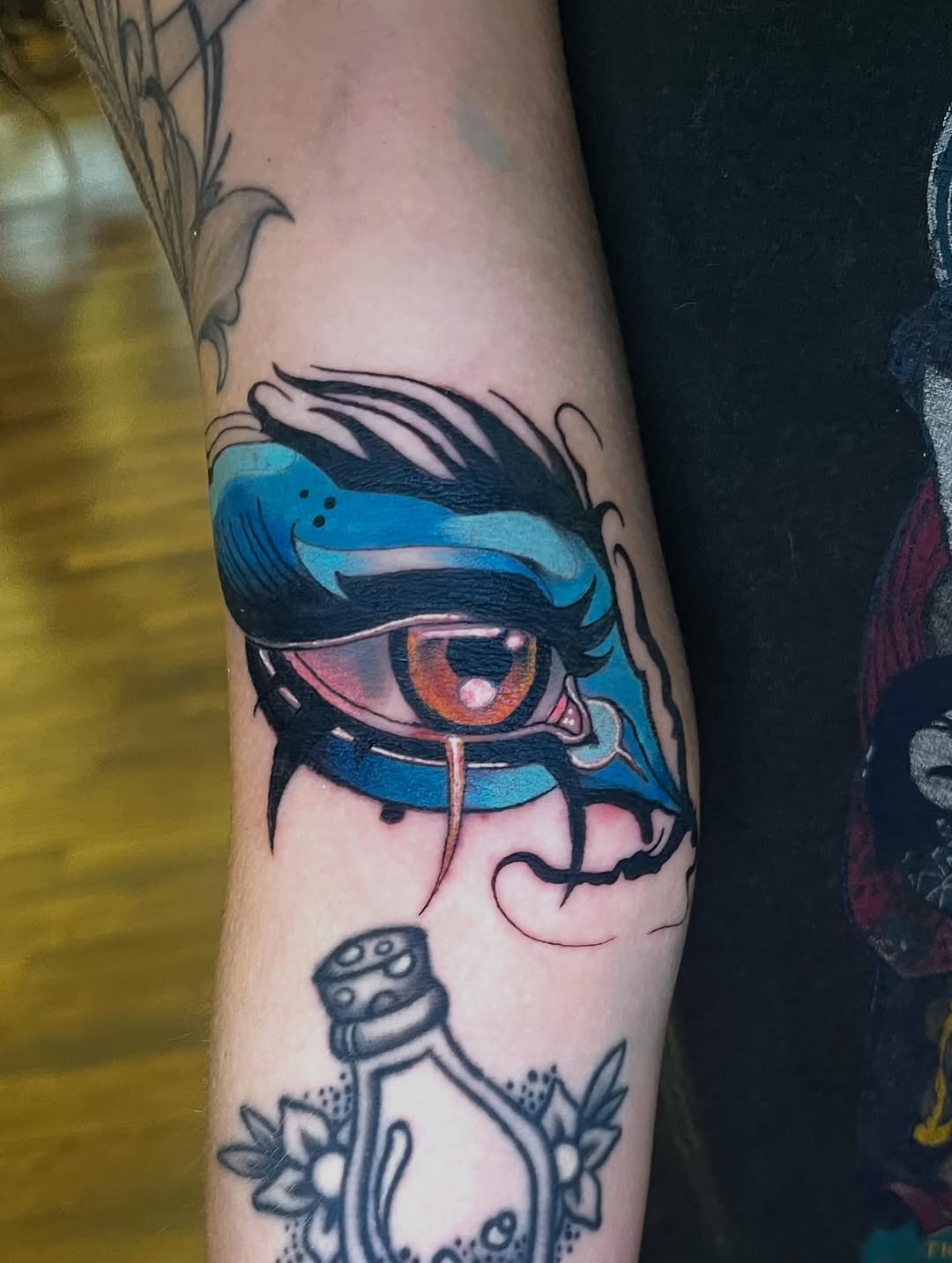 Tattoo by @devillepinson — new_school