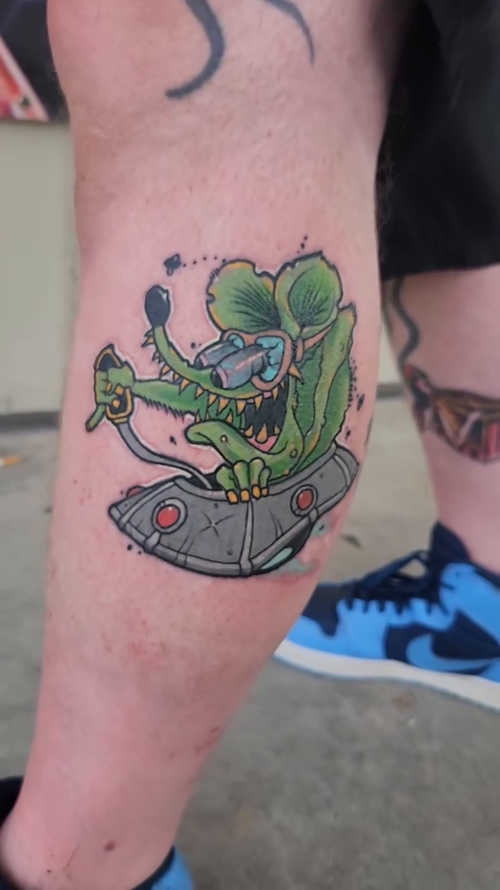 Tattoo by @geo_does_art — new_school