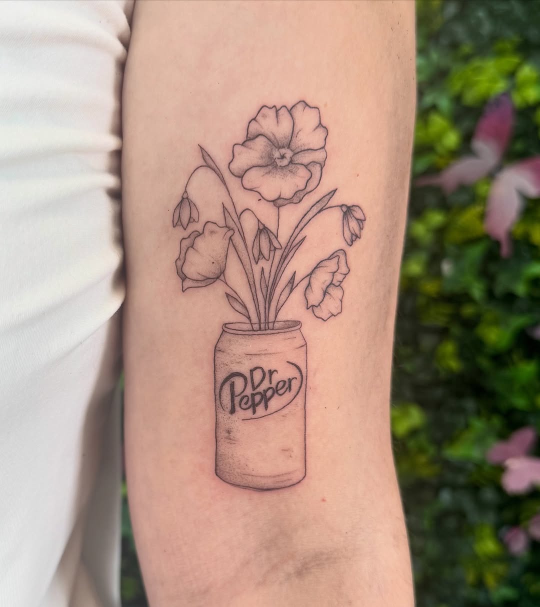 Tattoo by @tramps.stamps — fine_line, black_and_grey