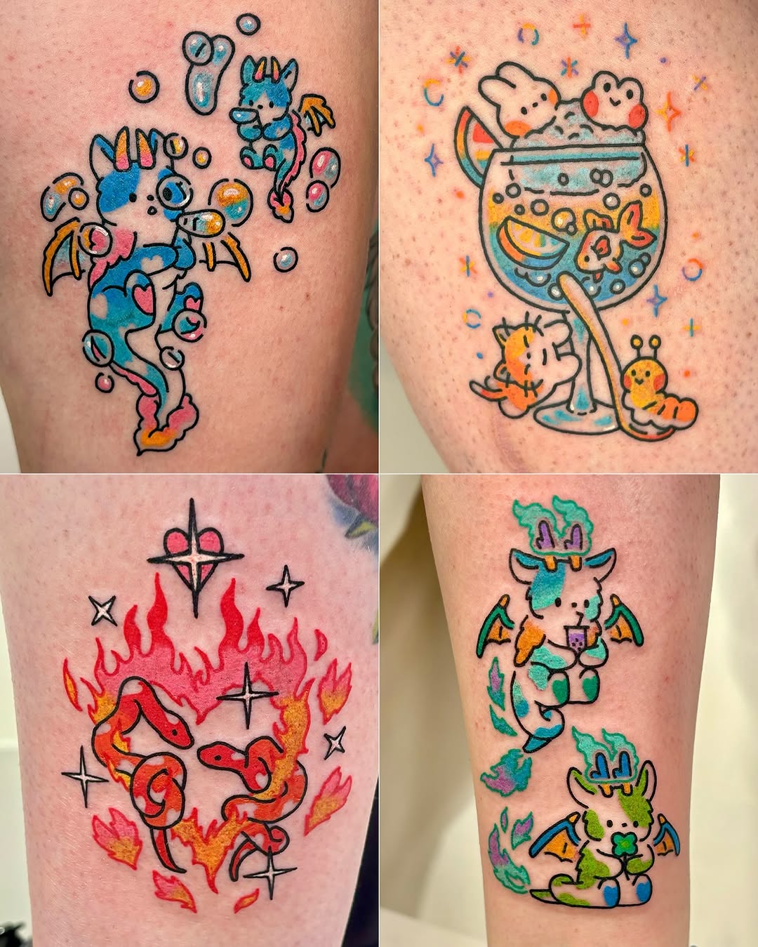 Tattoo by @xinamon_tattoo — new_school