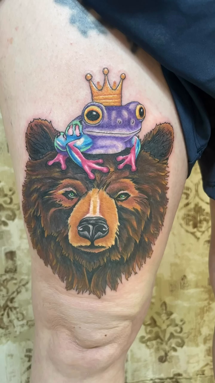 Tattoo by @needletherapytattooandpiercing — neo_traditional, realism