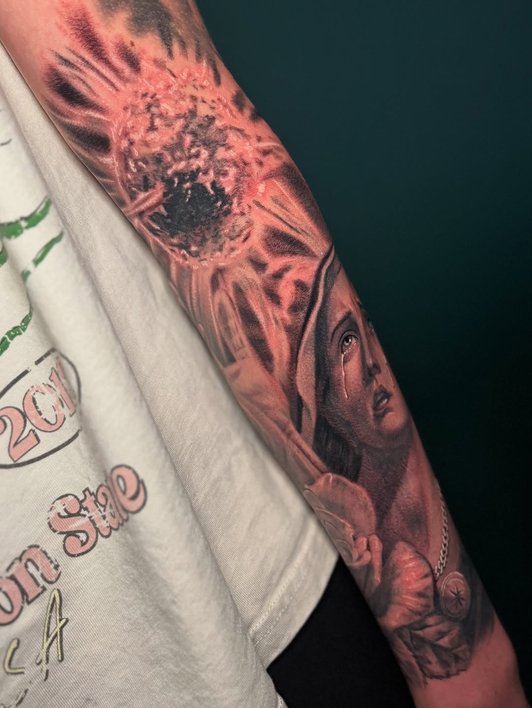 Tattoo by @kenndo.art — realism, black_and_grey