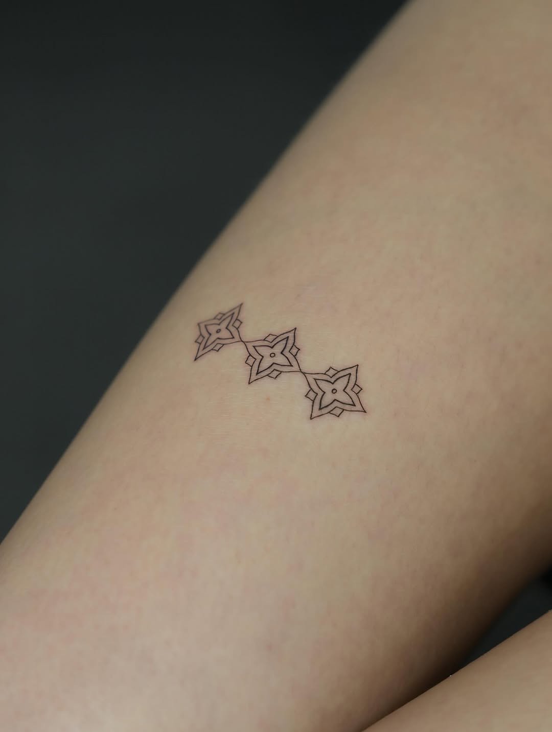 Tattoo by @lunar.tattoo.nyc β fine_line, geometric