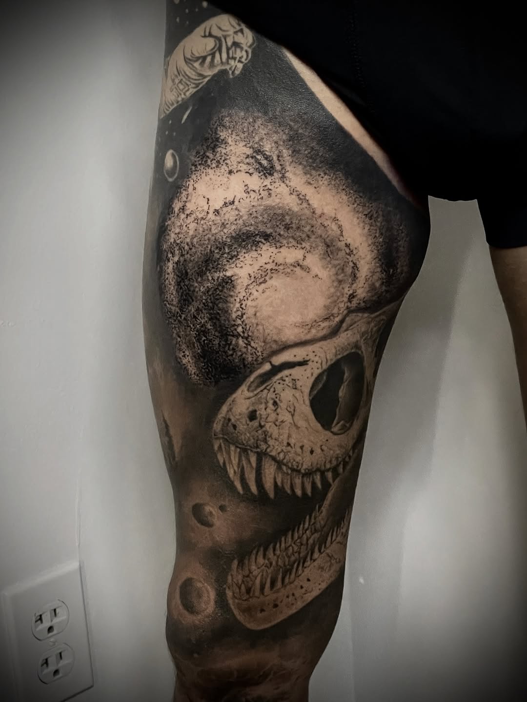 Tattoo by @lefthand_charlie_tattoo β realism, black_and_grey