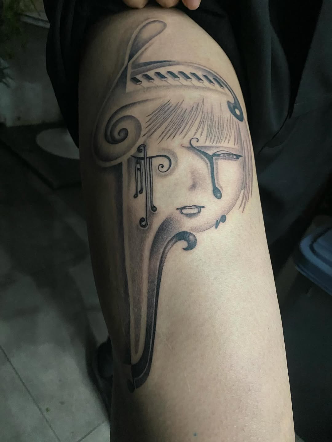 Tattoo by @7bugin7thdimension โ black_and_grey, illustrative