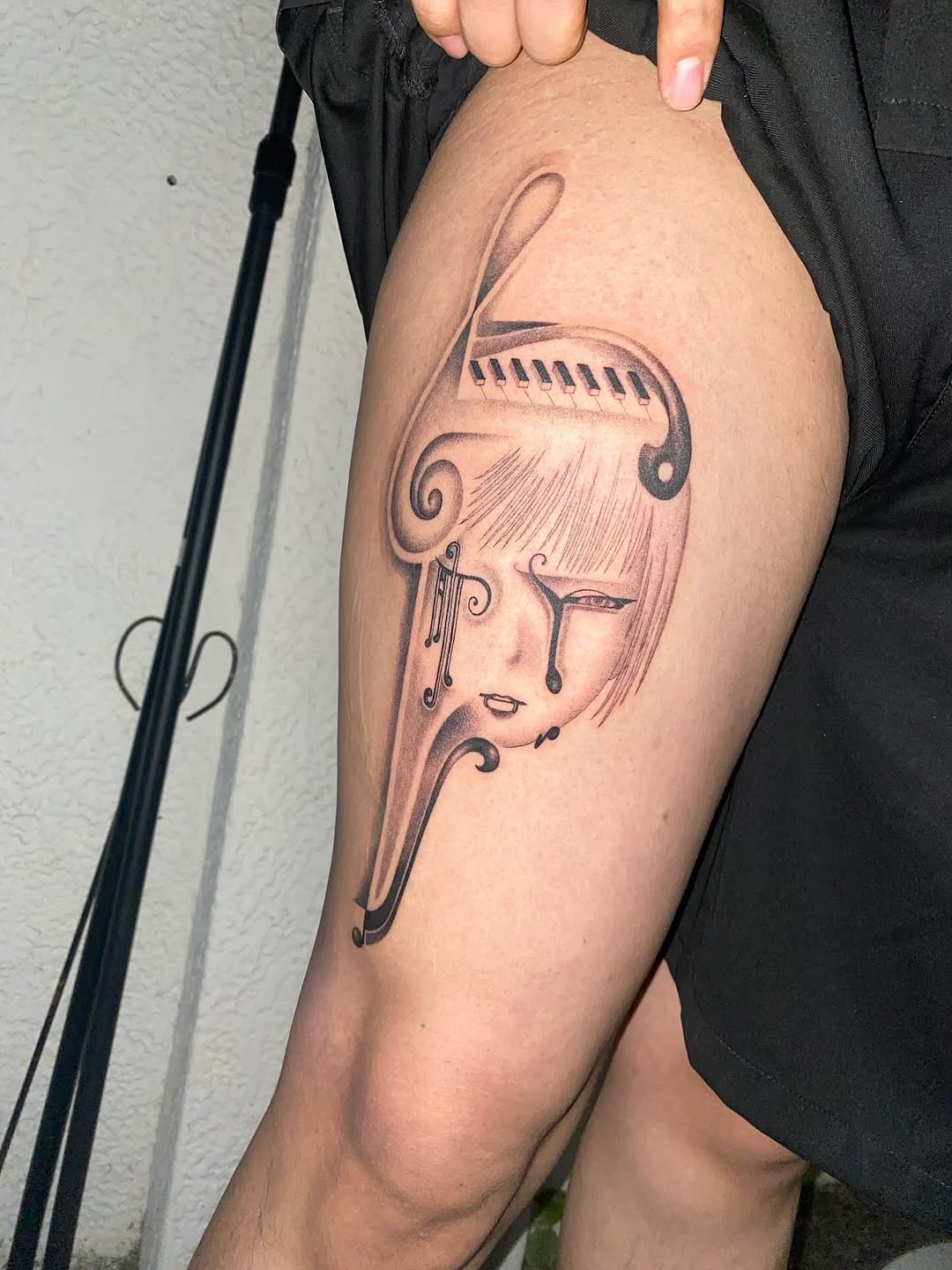 Tattoo by @7bugin7thdimension โ black_and_grey, illustrative