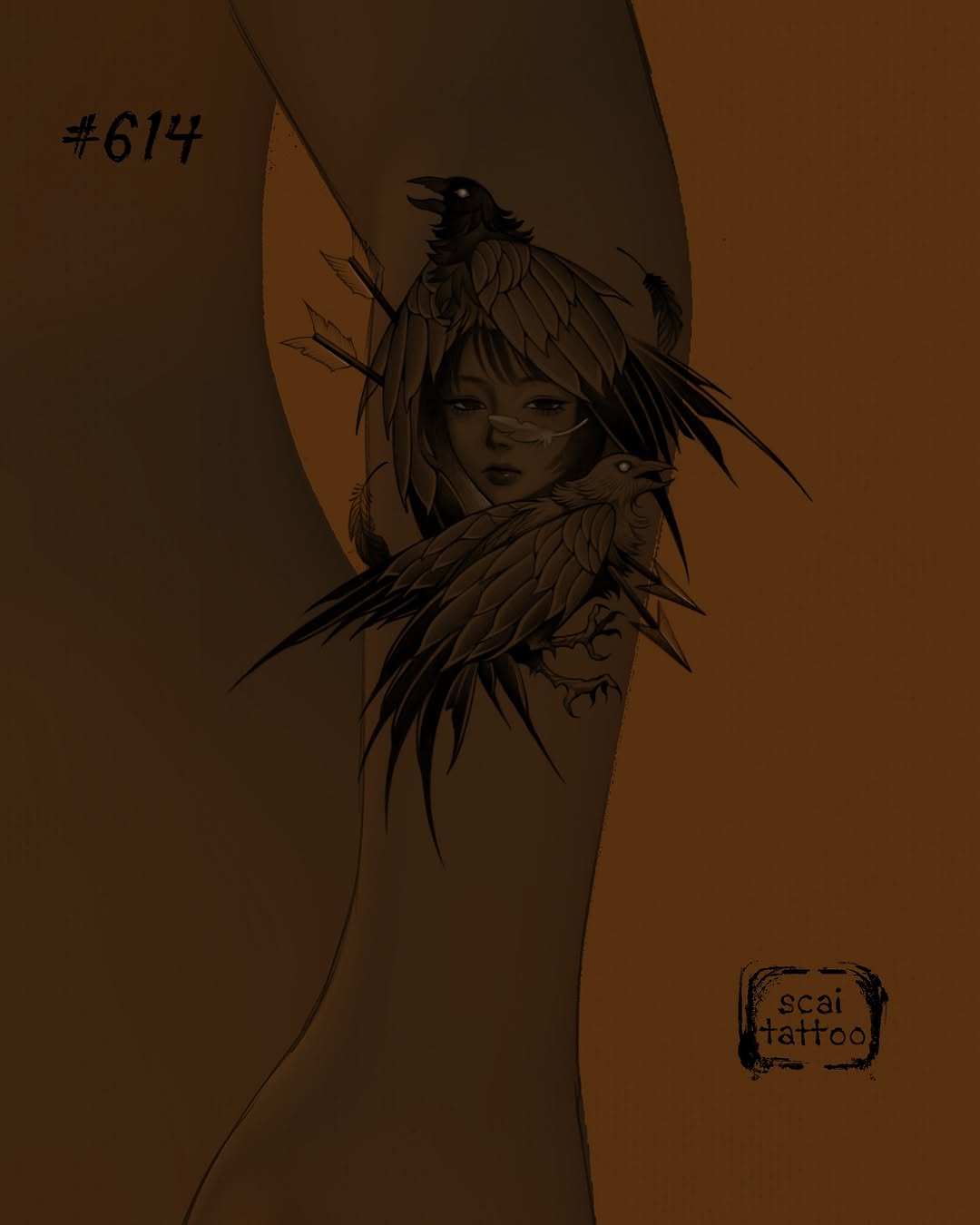Tattoo by @scaitattoo โ realism, black_and_grey
