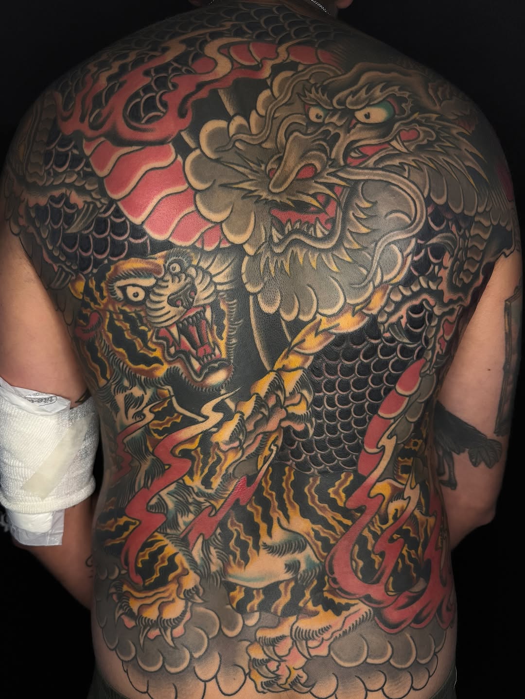 Tattoo by @tonykaplantattoo — japanese_irezumi