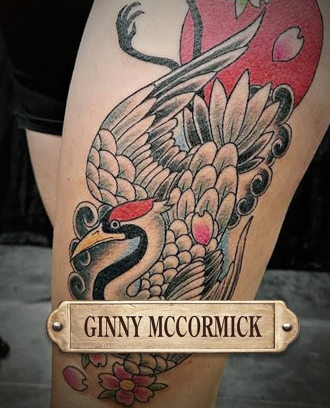 Tattoo by @ginnytattoo — japanese_irezumi, black_and_grey
