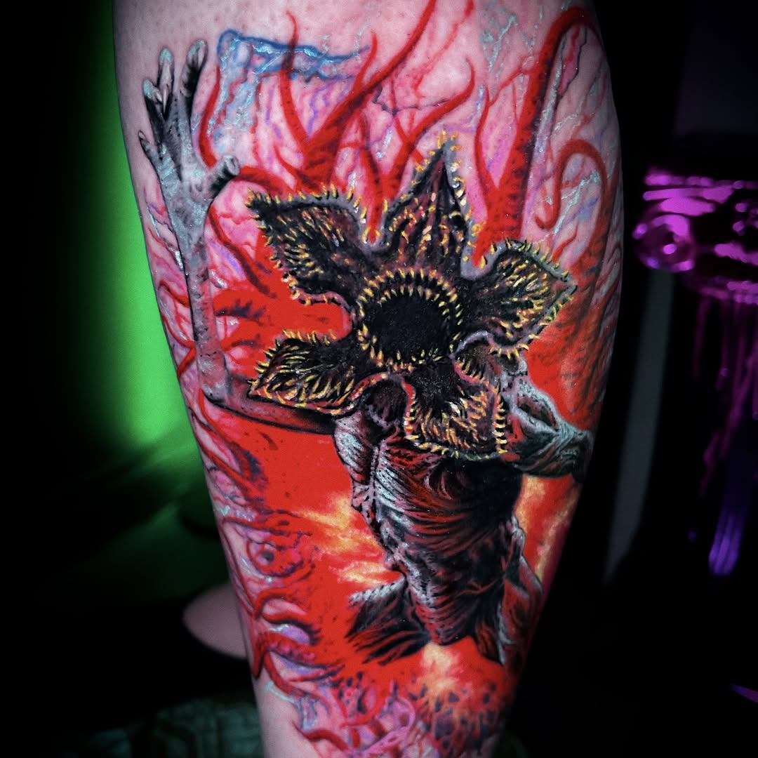 Tattoo by @ghostbutchertattoos — realism, dark_realism