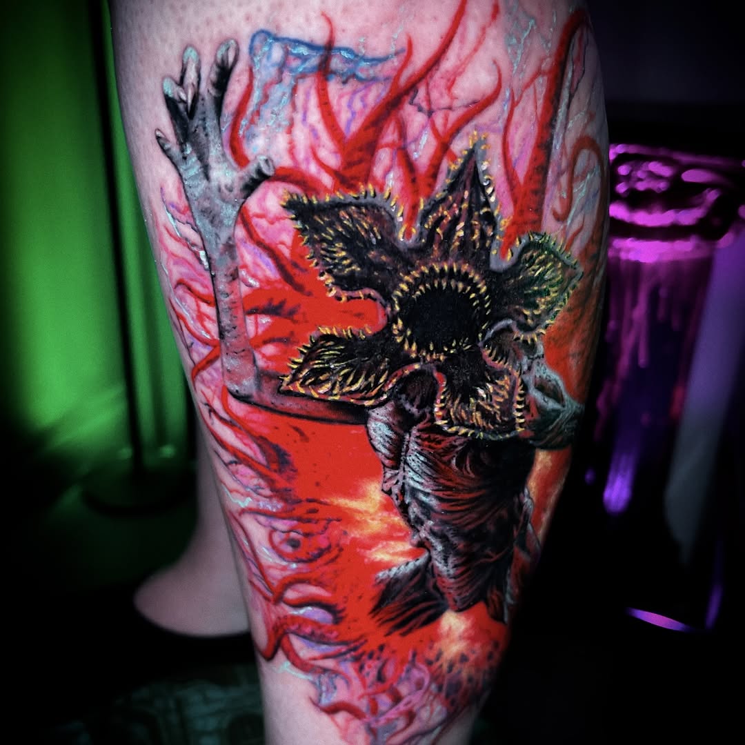Tattoo by @ghostbutchertattoos — realism, dark_realism