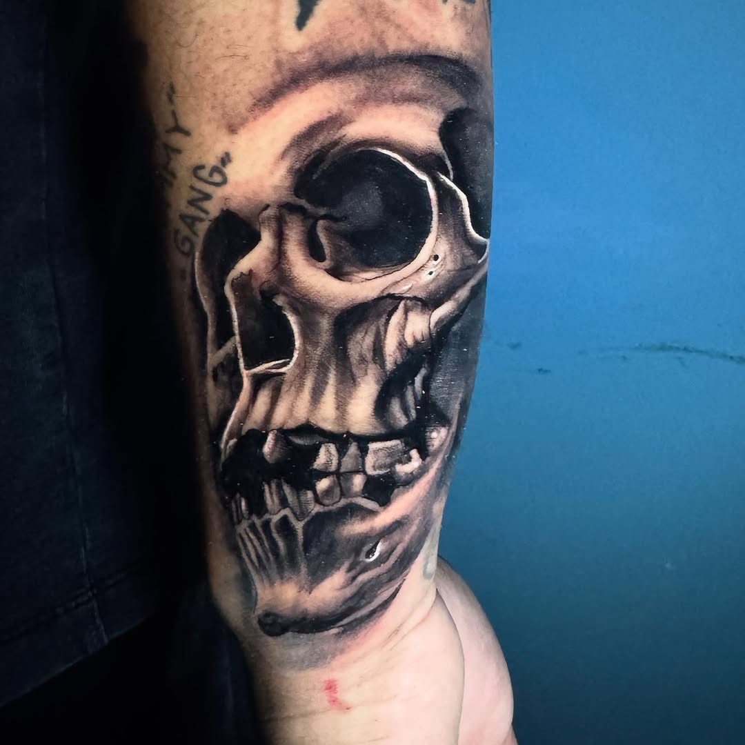 Tattoo by @wolktattoo β black_and_grey, realism