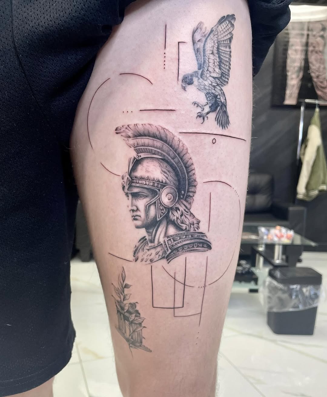 Tattoo by @art.phanny โ realism, geometric