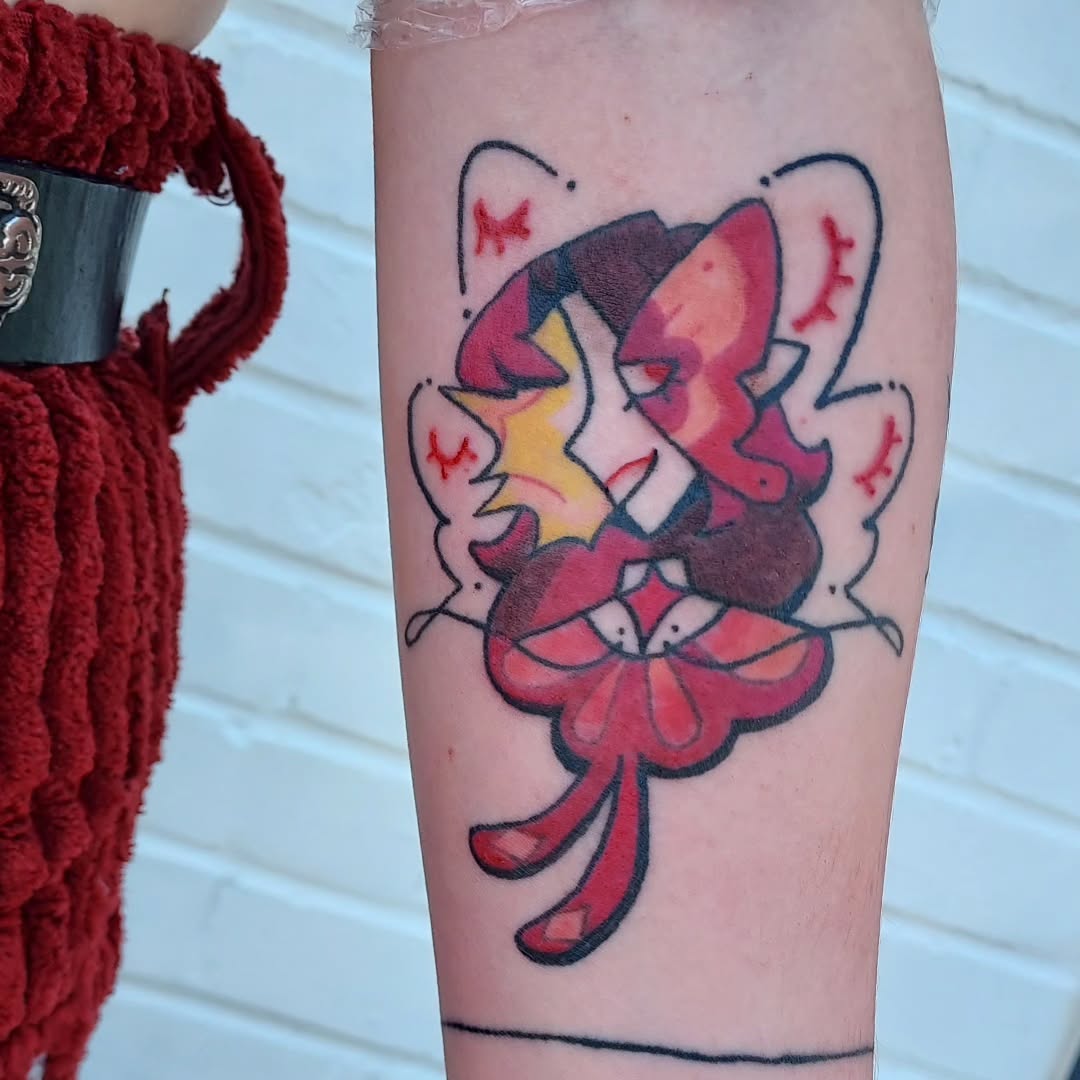 Tattoo by @xx.twisted — illustrative, new_school