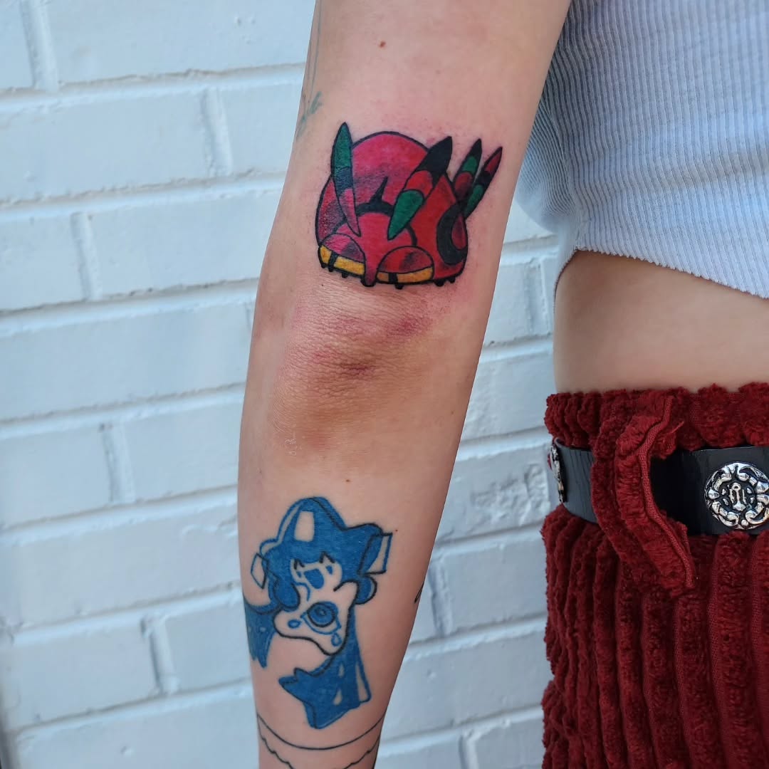 Tattoo by @xx.twisted — illustrative, new_school