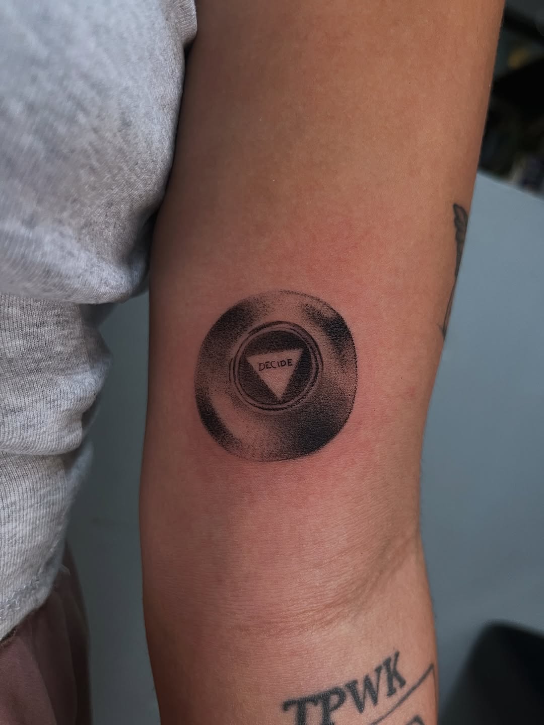 Tattoo by @syfer.tattoo β black_and_grey, dotwork