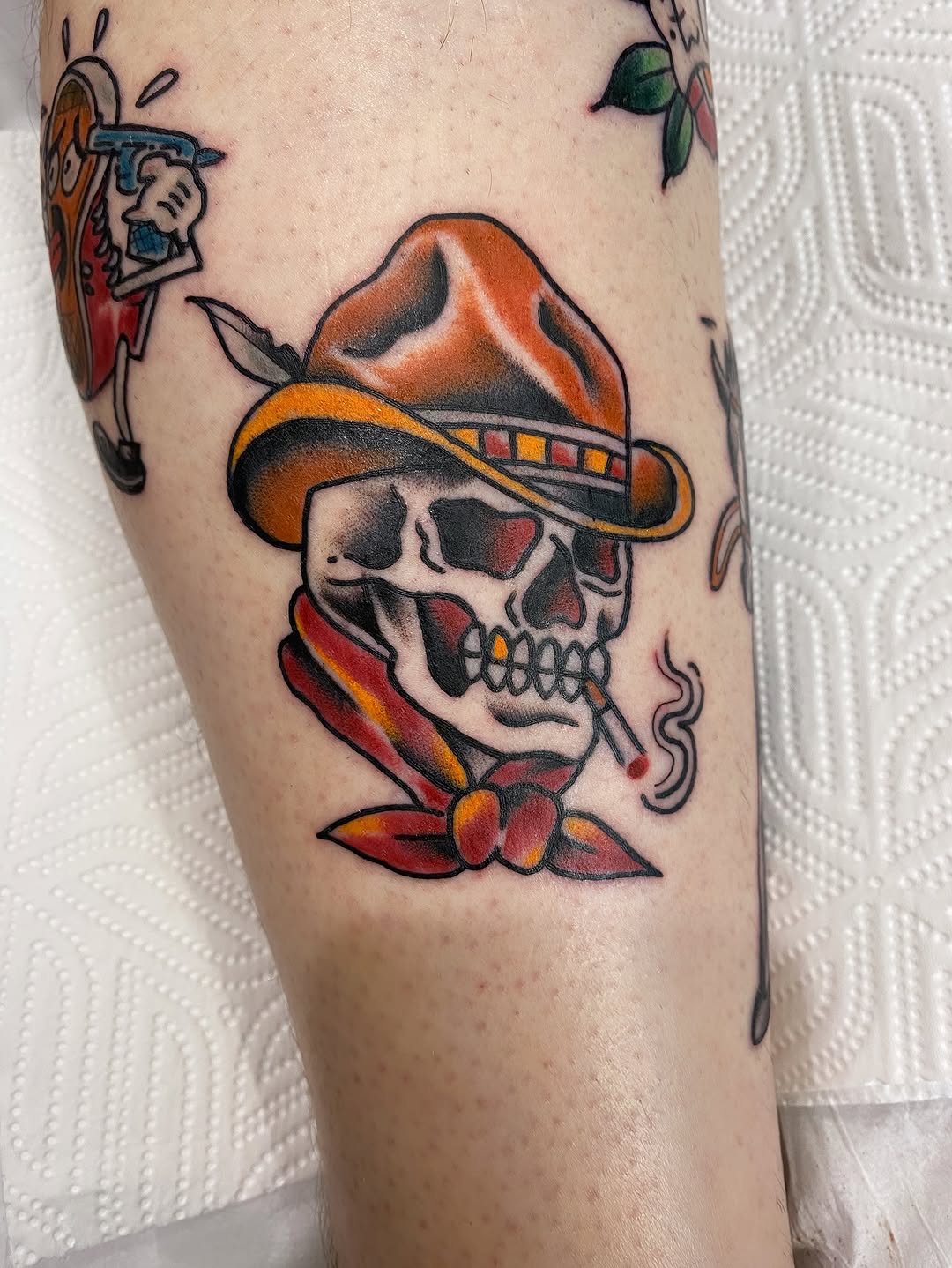 Tattoo by @chrisdafacetattoo — american_traditional