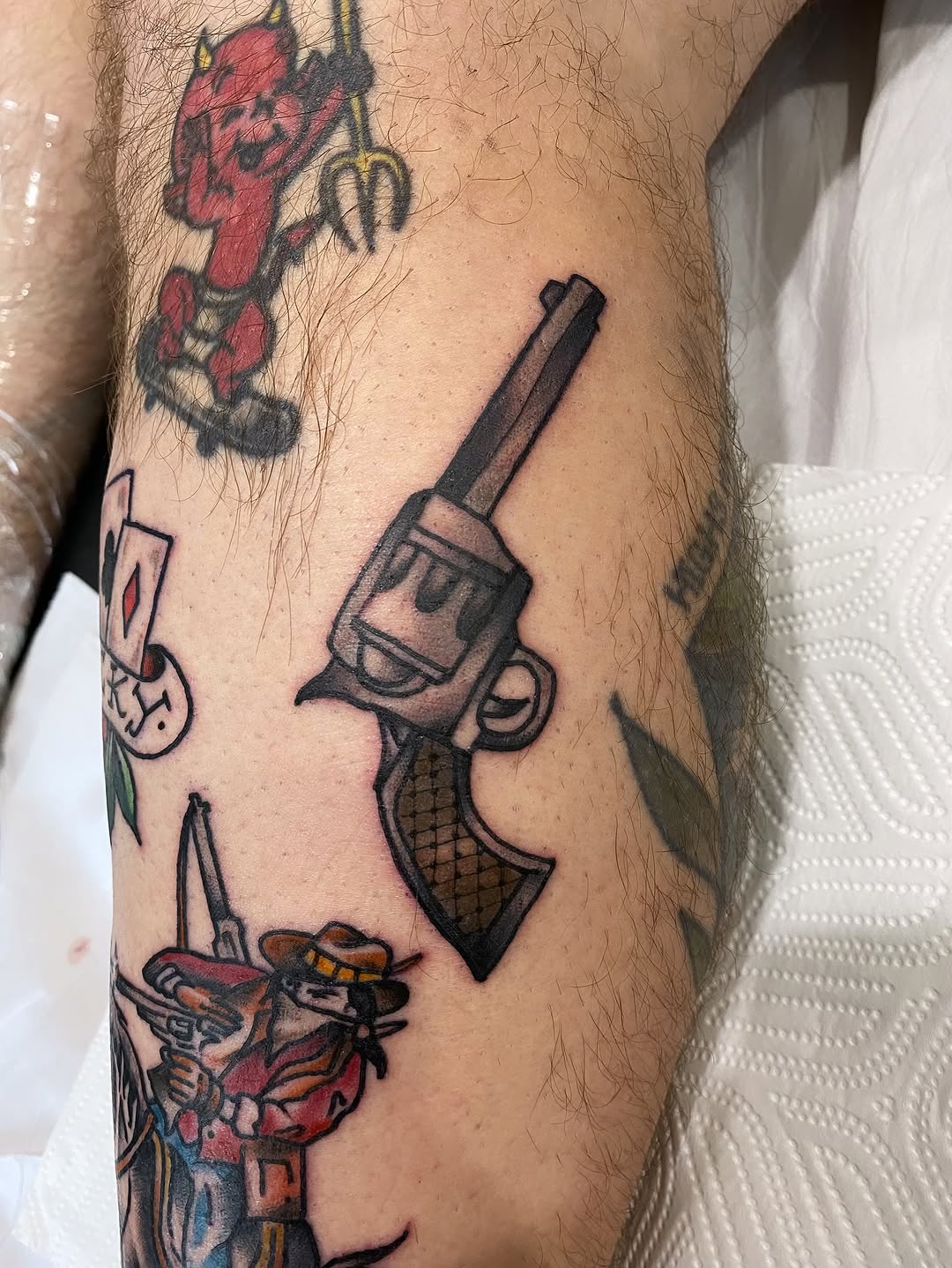 Tattoo by @chrisdafacetattoo — american_traditional