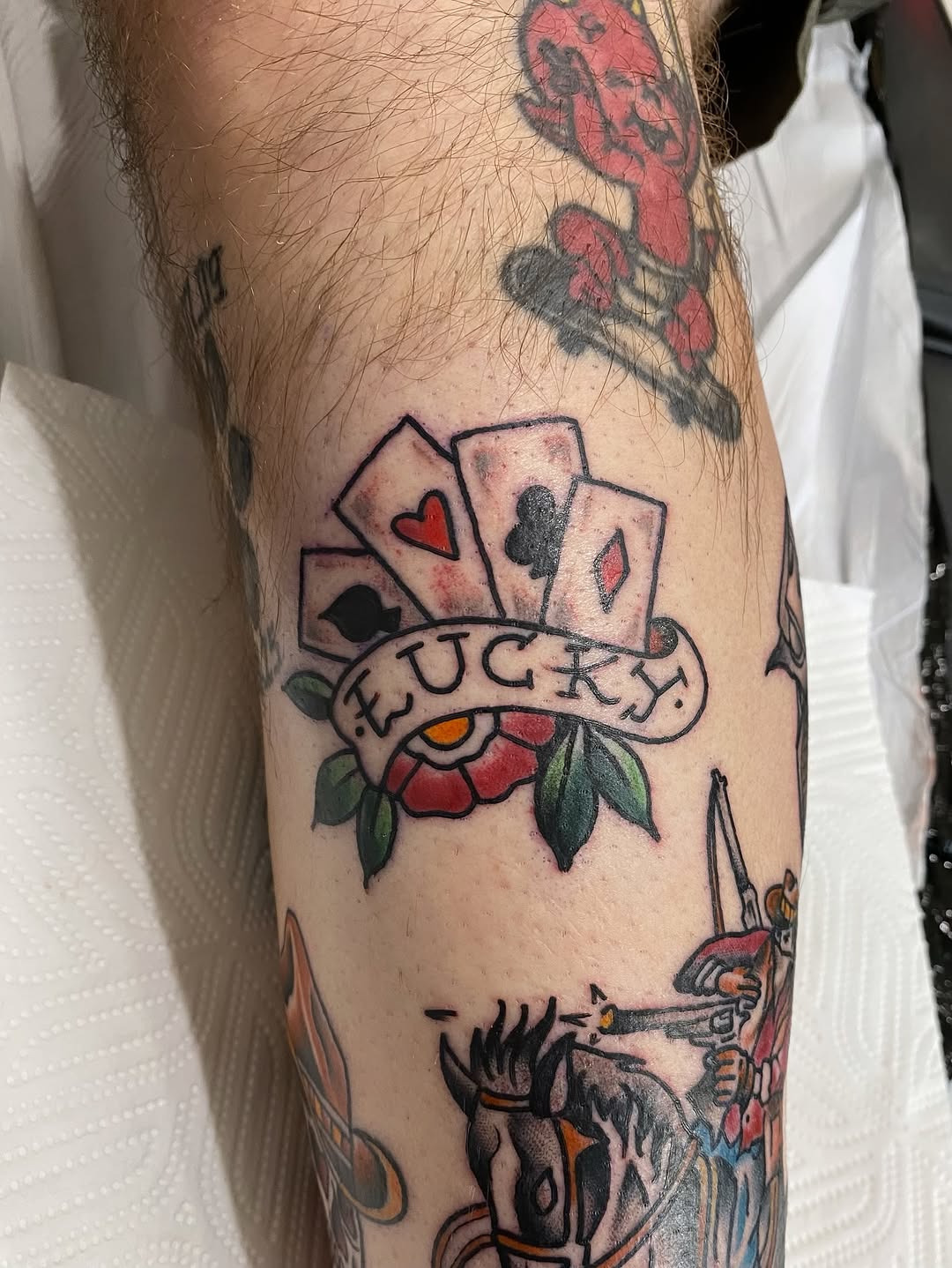 Tattoo by @chrisdafacetattoo — american_traditional
