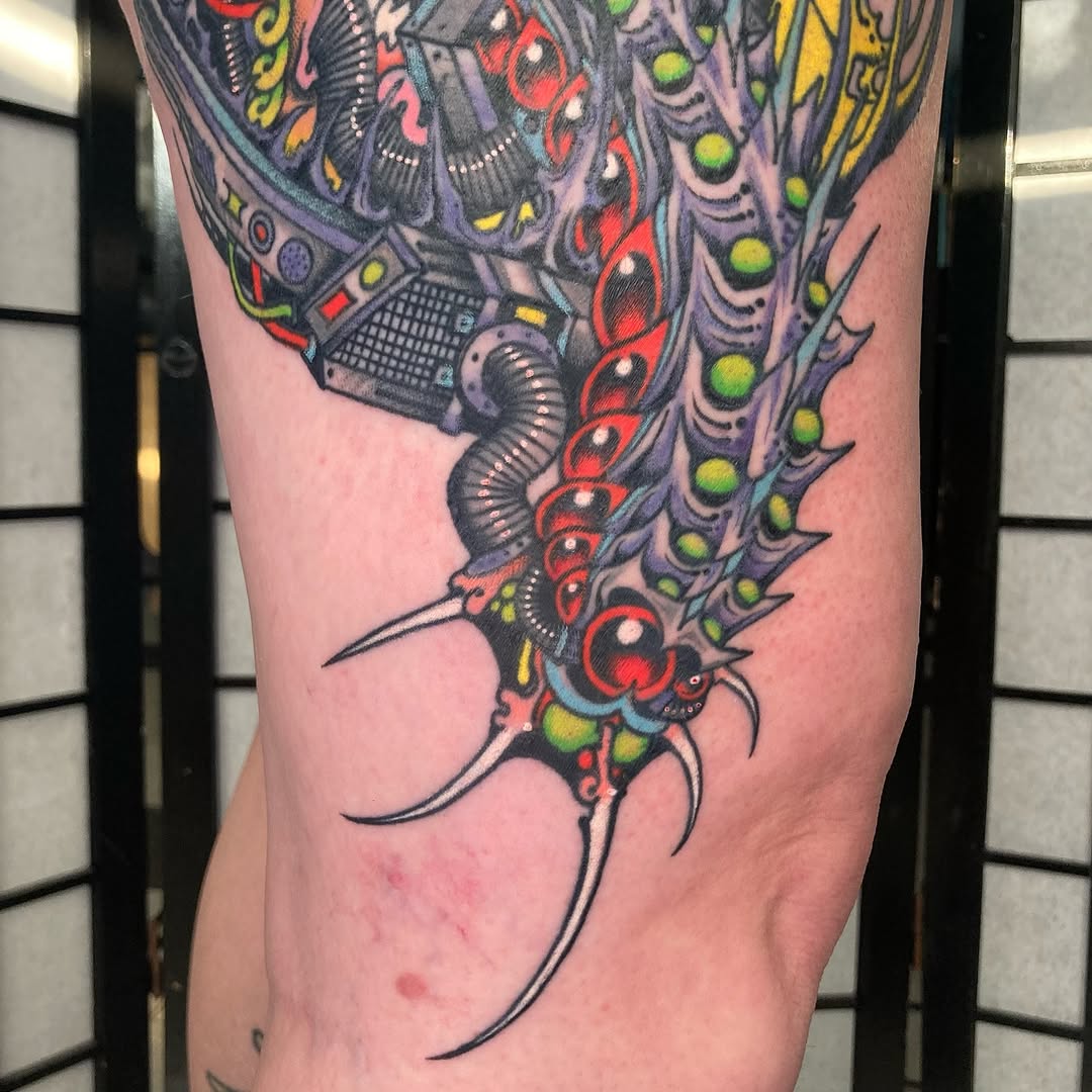 Tattoo by @nickhetzel — new_school