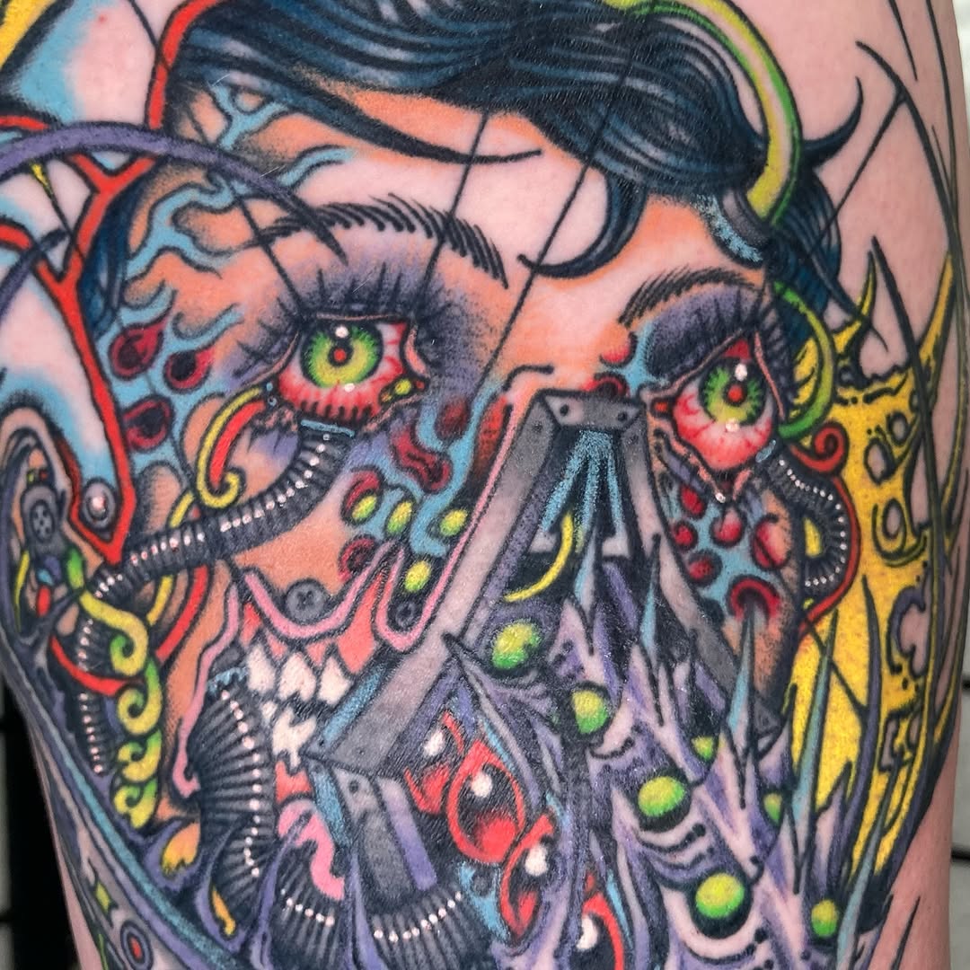 Tattoo by @nickhetzel — new_school