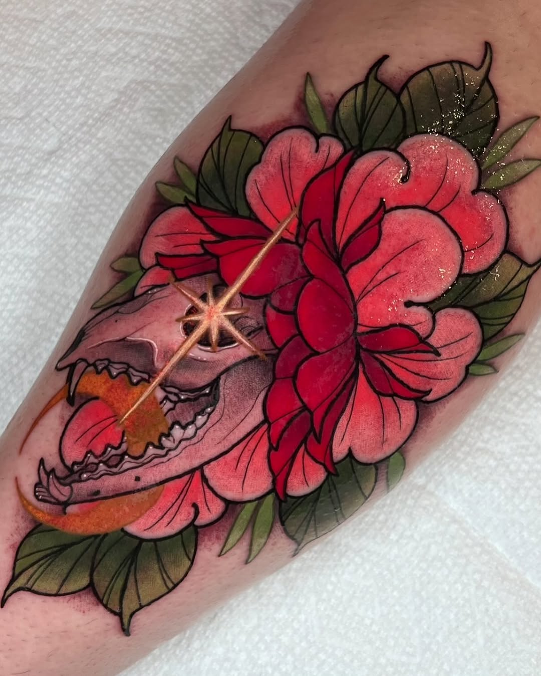 Tattoo by @the.gutter.goblin โ neo_traditional, realism