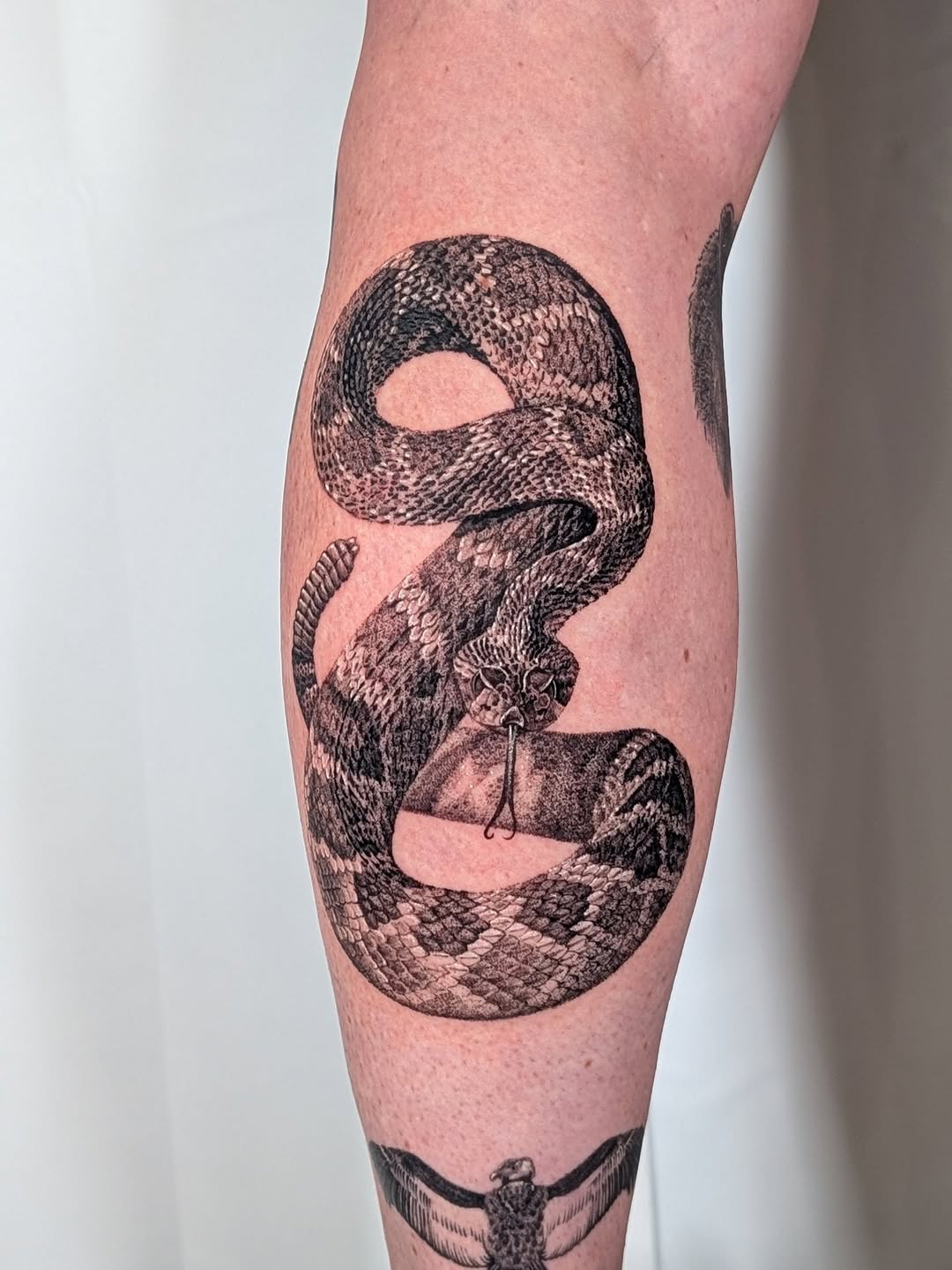 Tattoo by @arave.art โ realism, black_and_grey