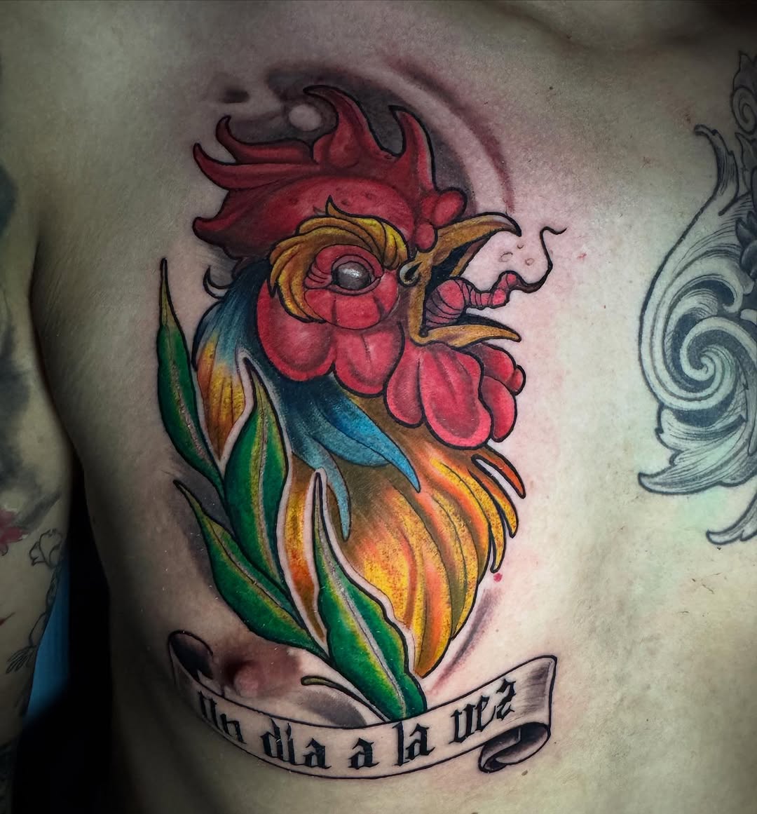 Tattoo by @wolktattoo β new_school