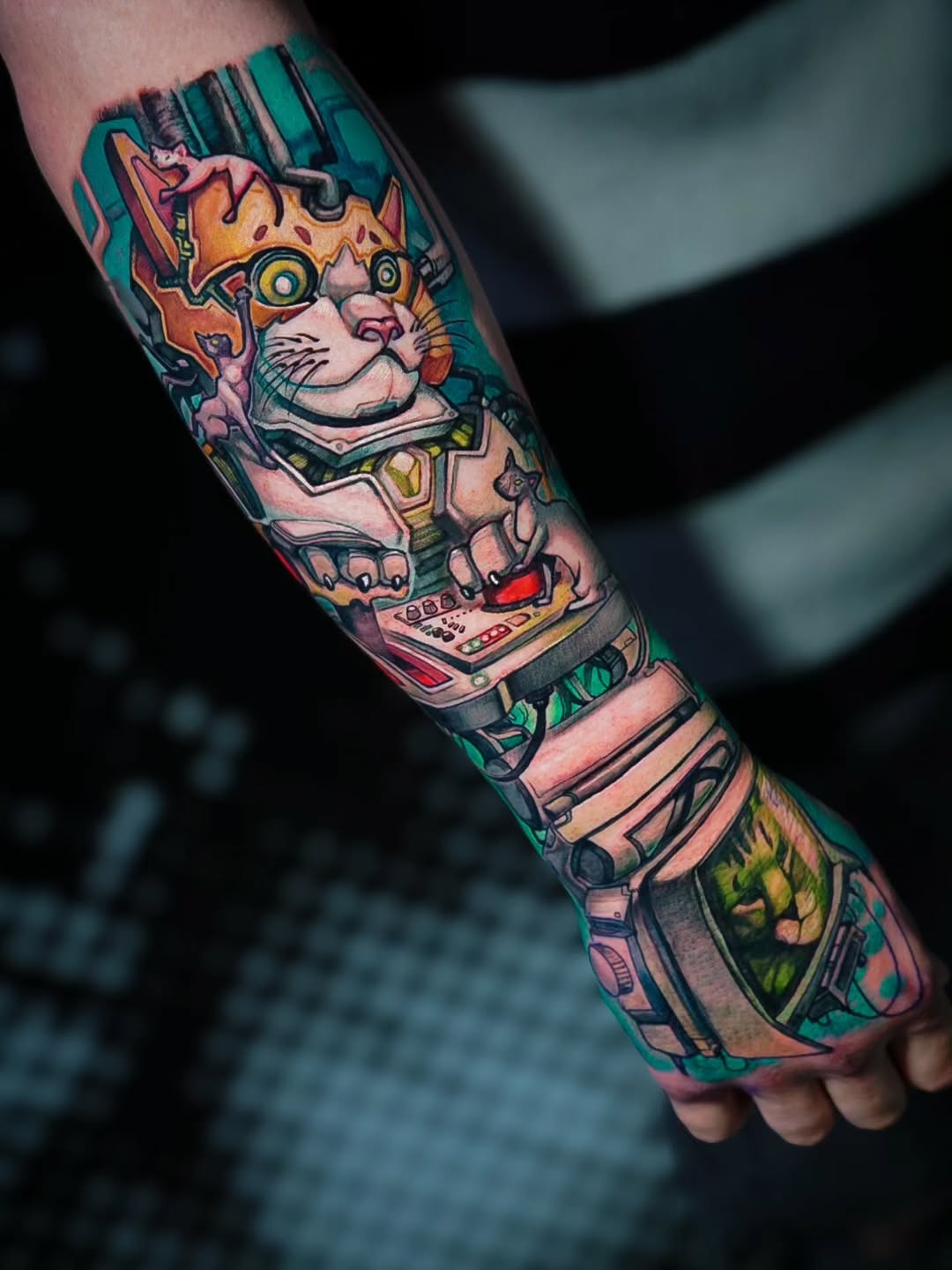 Tattoo by @bo_wins_art β new_school