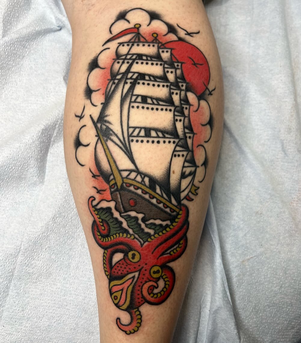 Tattoo by @kgibsontattoos — american_traditional