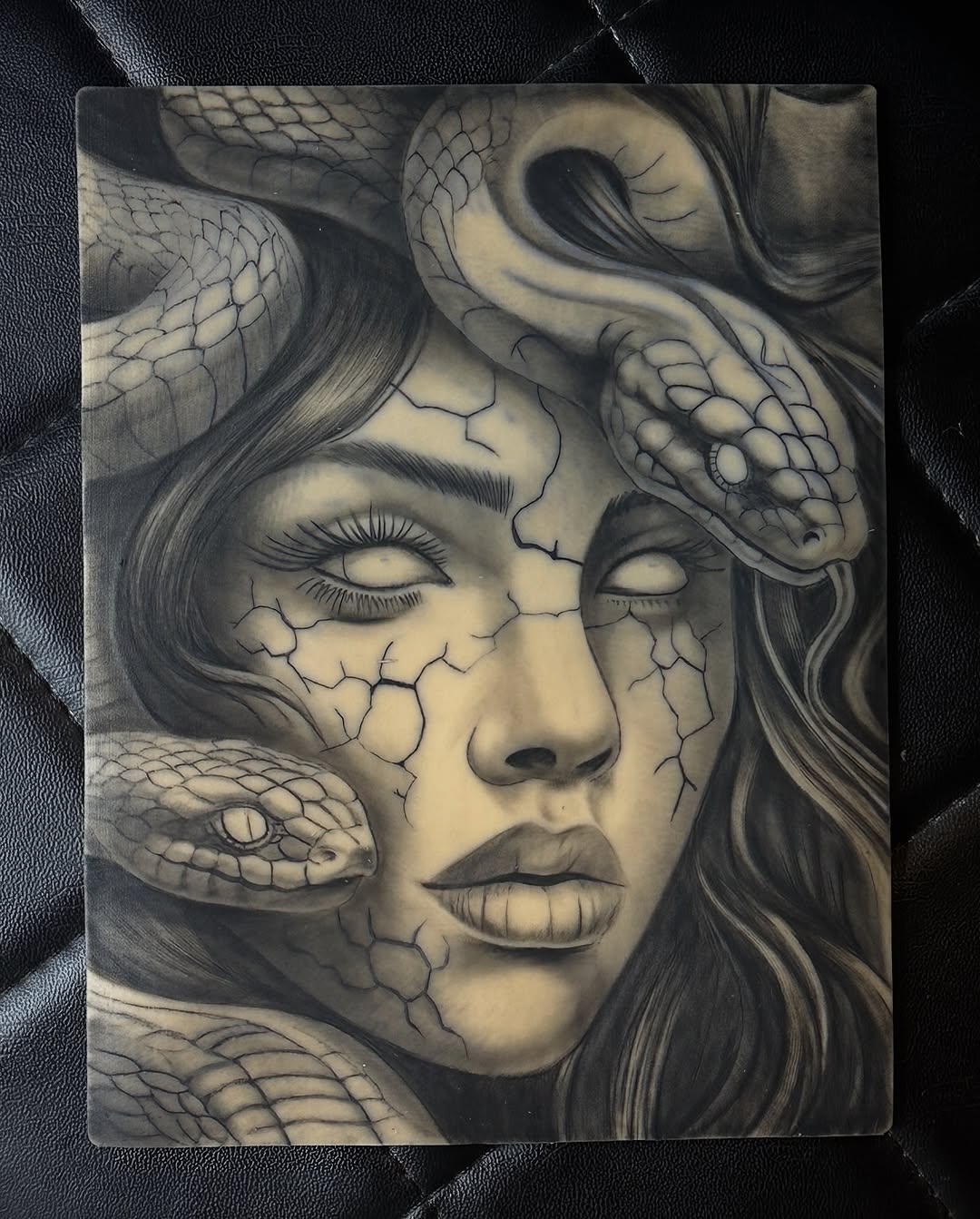 Tattoo by @loboink_ — realism, black_and_grey