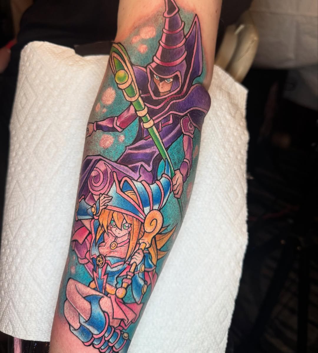 Tattoo by @sinful.tatts — anime
