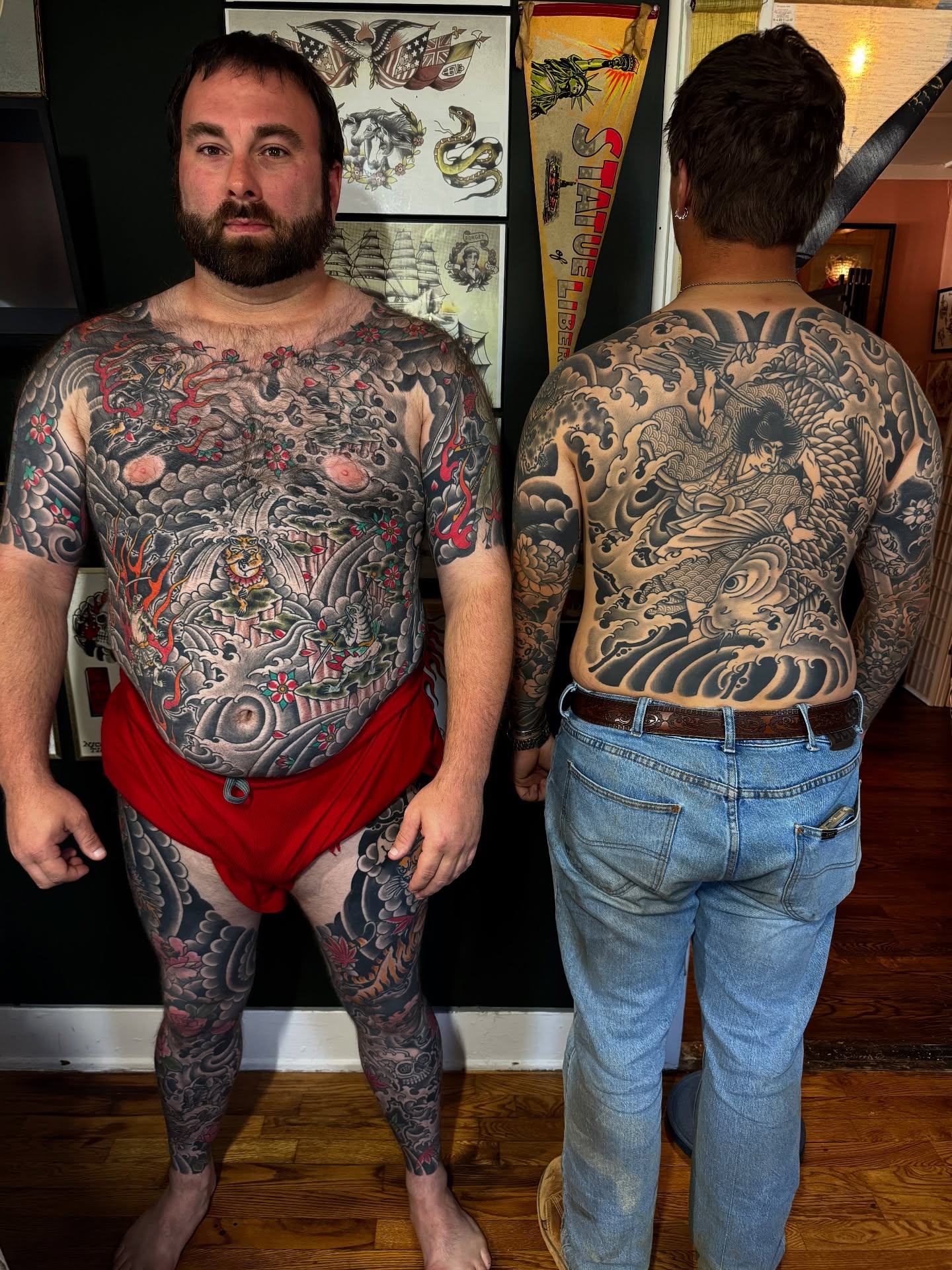 Tattoo work at Middle Tennessee Tattoo Expo 2026