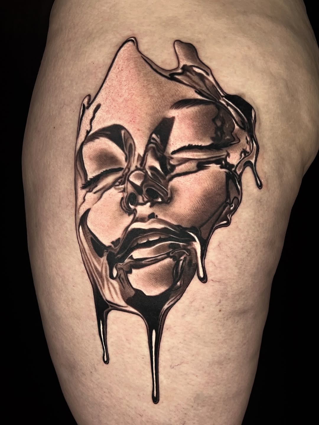 Tattoo by @jwells_tattoos β realism, black_and_grey