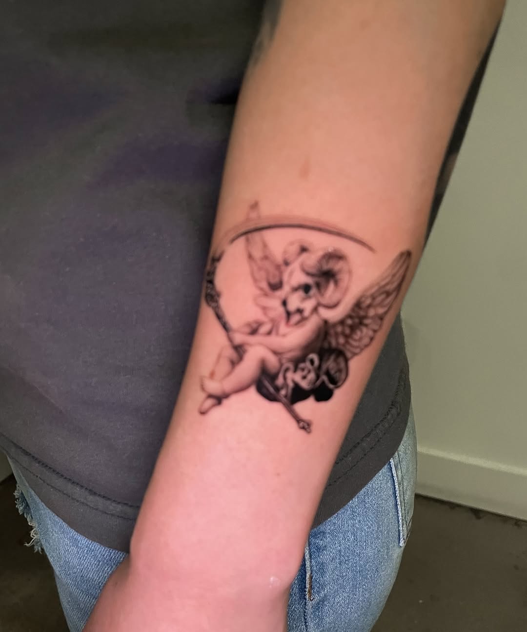 Tattoo by @sayhello.ink โ black_and_grey, realism