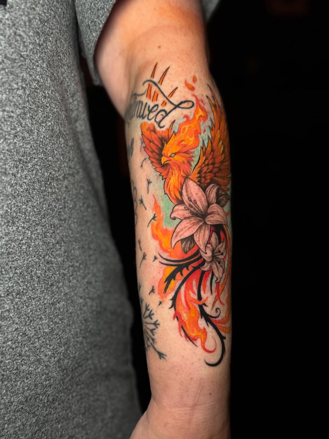 Tattoo by @tiptopartist — realism, trash_polka