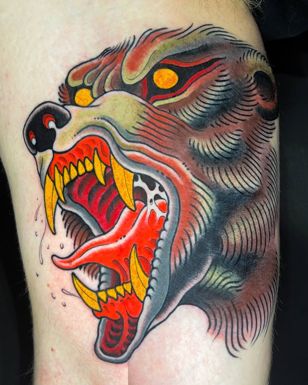 Tattoo by @curtbaer — american_traditional, neo_traditional