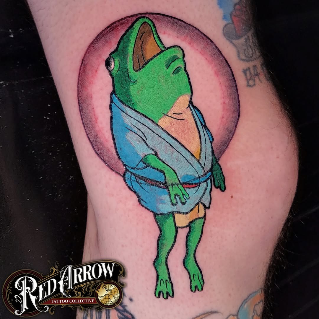 Tattoo by @redarrowcollective โ illustrative, new_school