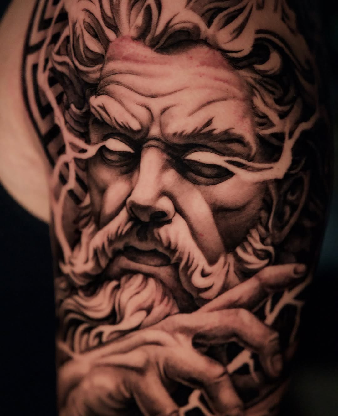 Tattoo by @williammeyertattoo โ realism, black_and_grey